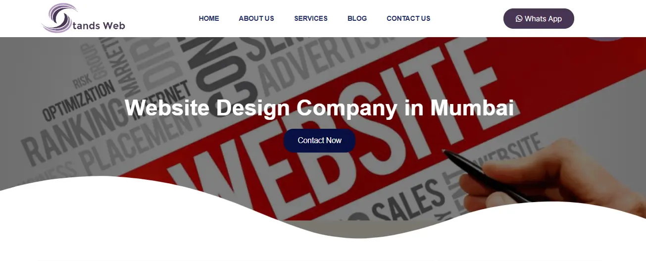 SME business website developed by Stands Web